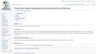 
                            3. Using Your Dealer Management System/DealerTrack (Arkona ...