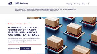 
                            8. USPS Delivers Shipping and Marketing for Businesses