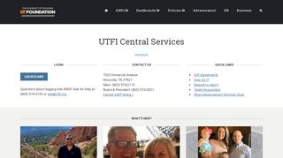 
                            2. UT Foundation Services