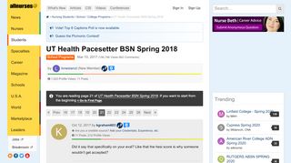 
                            5. UT Health Pacesetter BSN Spring 2018 - Page 21 - School / College ...