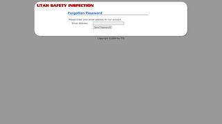 
                            5. Utah Safety Inspection - Login