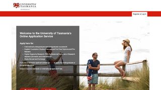 
                            10. UTAS Apply Online (not Logged In) - Register or Login