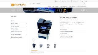 
                            8. UTAX P4035i MFP - shop4utax | Online UTAX …