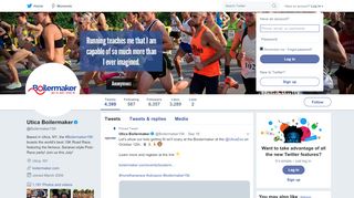 
                            8. Utica Boilermaker (@Boilermaker15K) | Twitter