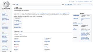 
                            4. util-linux - Wikipedia