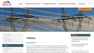 
                            5. Utilities | City of Mesa