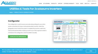 
                            2. Utilities & Tools For ZcsAzzurro Inverters | ZCS Azzurro
