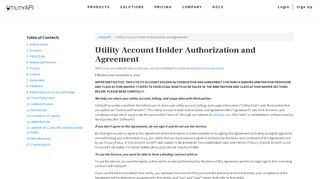 
                            7. Utility Account Holder Authorization and Agreement - Utility API