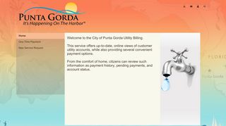 
                            3. Utility Billing - City of Punta Gorda
