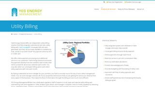 
                            2. Utility Billing - YES Energy Management