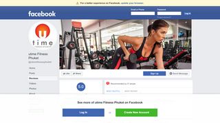 
                            7. utime Fitness Phuket - Reviews | Facebook