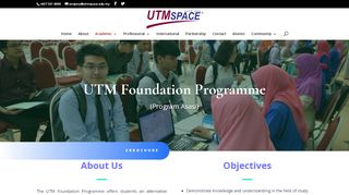 
                            5. UTM Foundation Programme - Official Web Portal of School of ...
