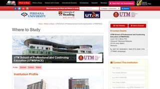 
                            3. UTM School of Professional and Continuing Education (UTMSPACE)