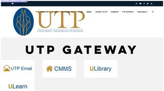 
                            1. UTP UTP Gateway - utp.edu.my
