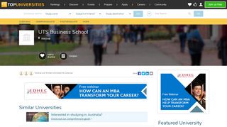 
                            2. UTS Business School | Top Universities