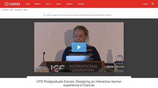 
                            7. UTS Postgraduate futures: Designing an interact... | Canvas LMS ...