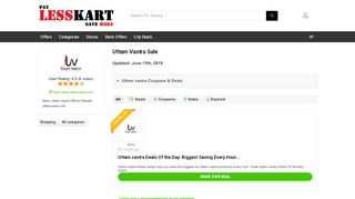 
                            8. Uttam Vastra Sale - LessKart.com