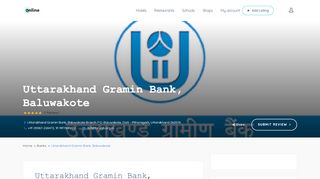 
                            3. Uttarakhand Gramin Bank, Baluwakote - Online Pithoragarh
