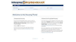 
                            10. UVA Housing Portal - Welcome to the Housing Portal