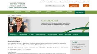 
                            2. UVM Health Network - CVPH - CVPH Benefits - CVPH.org