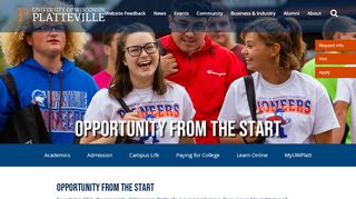 
                            2. UW-Platteville: University of Wisconsin Platteville