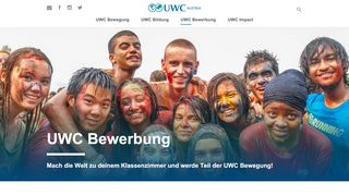 
                            4. UWC Bewerbung – UWC Austria