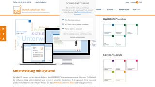 
                            7. UWEB2000® Unterweisungssystem - slh.de