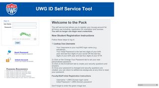 
                            9. UWG ID Self Service Tool