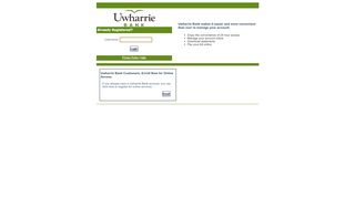 
                            6. Uwharrie Bank - onlineaccessplus.com