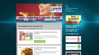 
                            9. uwm Catering Logistik GmbH - Home