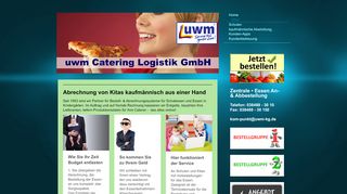 
                            11. uwm Catering Logistik GmbH - Kitas