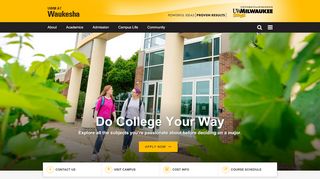 
                            7. UWM-Waukesha - University of Wisconsin-Milwaukee