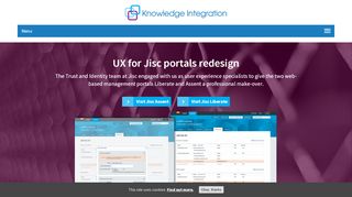 
                            9. UX for Jisc portals redesign - Knowledge Integration