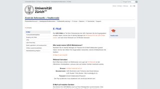 
                            1. UZH - Studierende - E-Mail