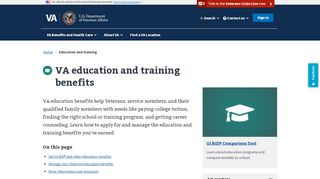 
                            3. VA Education Benefits | Veterans Affairs