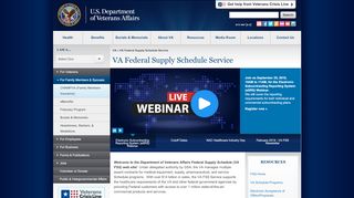 
                            9. VA Federal Supply Schedule Service