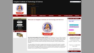
                            5. Vaagdevi Institute of Technology and Science - Home
