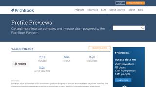 
                            7. vaamo Finanz Company Profile: Acquisition & Investors ...