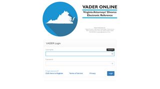 
                            4. VADER Online - VADER Login