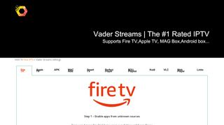 
                            6. Vader Streams Settings | Vader Streams app/Vaders apk