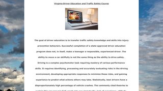 
                            1. VADETS Online Course - VADETS
