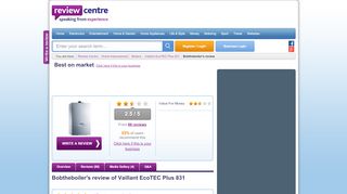 
                            9. Vaillant EcoTEC Plus 831 Review | Best on market