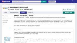 
                            9. Vainavi Industries Limited - Service Provider from ...