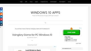
                            9. Vainglory Game for PC Windows 10 - windowsprores.com
