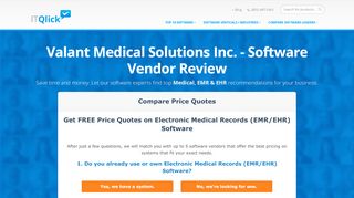 
                            2. Valant Medical Solutions ... Reviews & Products | ITQlick