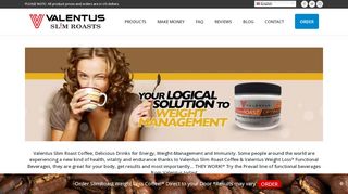 
                            6. Valentus - Slim Roast Coffee, Cocoa, Drinks for Energy ...