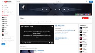 
                            7. Valiant - YouTube