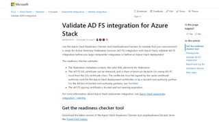 
                            3. Validate AD FS integration for Azure Stack | Microsoft Docs