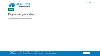 
                            8. Validatie van uw login/user 1/6 | alphacredit …