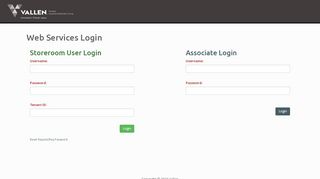 
                            11. Vallen Web Services Login